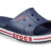 Crocs Bayaband Clog Blu Bianco Rosso Pantofole Unisex 205392-4CC