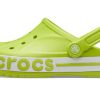 Crocs Bayaband Clog Sandali da spiaggia e da esterno verdi 205089-3T1