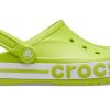 Crocs Bayaband Clog Sandali da spiaggia e da esterno verdi 205089-3T1