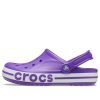 Crocs Bayaband Clog, sandali unisex viola resistenti all’usura e comodi da spiaggia, 205089-520
