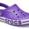 Crocs Bayaband Clog, sandali unisex viola resistenti all’usura e comodi da spiaggia, 205089-520