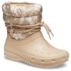 Crocs (WMNS) Classic Neo Puff Luxe Boots “Beige Bianco” 207312-2E9