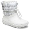 Crocs (WMNS) Classic Neo Puff Luxe Boots “Bianco Grigio” 207312-1CR