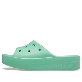 Crocs (WMNS) Sandali con plateau classici “Verde” 208180-3UG