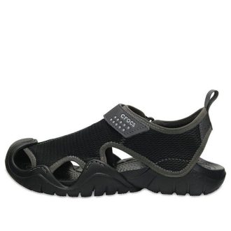 Sandali Crocs Swiftwater “Nero Grigio Chiaro” 203967-02S