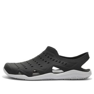 Sandali Crocs Swiftwater Wave “Wave Black Pearl White” 203963-069