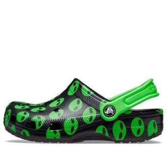 Zoccoli Crocs (GS) Classic Easy Icon “Nero Verde” 207599-001