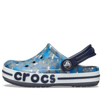 Zoccoli stampati Crocs (GS) Bayaband “Blu Grigio” 205810-025