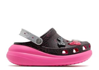 Zoccolo Barbie x Crush “Nero Rosa”